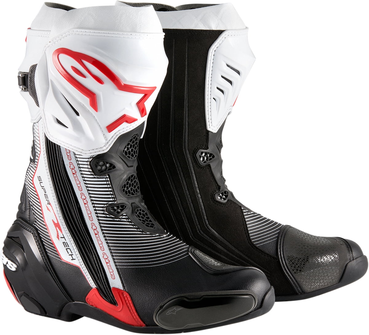 Alpinestars SUPERTECH R サイズ43 Supertech R Boots - BLACK SPORT/RACING Boots | Alpinestars
