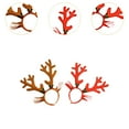 thumbnail image 6 of Sharprepublic 2Pcs Reindeer Antlers Headband Christmas Headwear for Beach Halloween Photos, 6 of 8