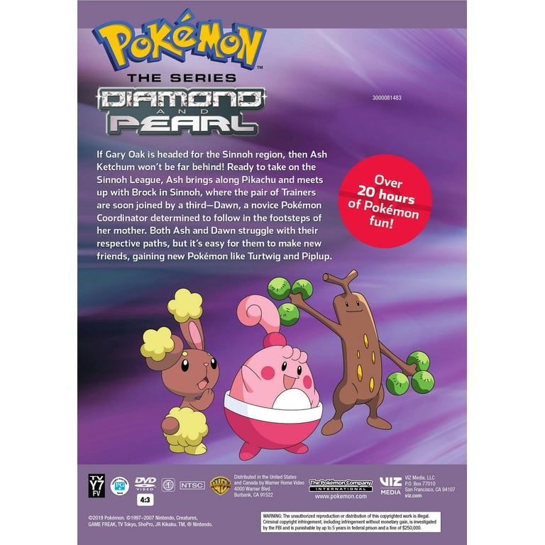 ポケットモンスターDVDダイヤモンド&パール 34本セット Pokemon: Diamond and Pearl Complete Collection (DVD) - Walmart.com