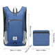 thumbnail image 4 of Mochila Plegable Portátil 15 Litros Impermeable para Hombres Y Mujeres (Lago) Azul, 4 of 9