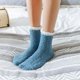 thumbnail image 5 of Calcetines deportivos súper suaves para mujer Baoblaze Calcetines informales de invierno térmicos cómodos Azul, 5 of 8
