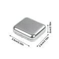 thumbnail image 4 of Portable Metal Ashtray Windproof Men's Small Ir.on Ashtray Outdoor Pocket Ashtray with Lid Mini Car Ashtray Home Ashtray for Car Men Outdoor, 4 of 8