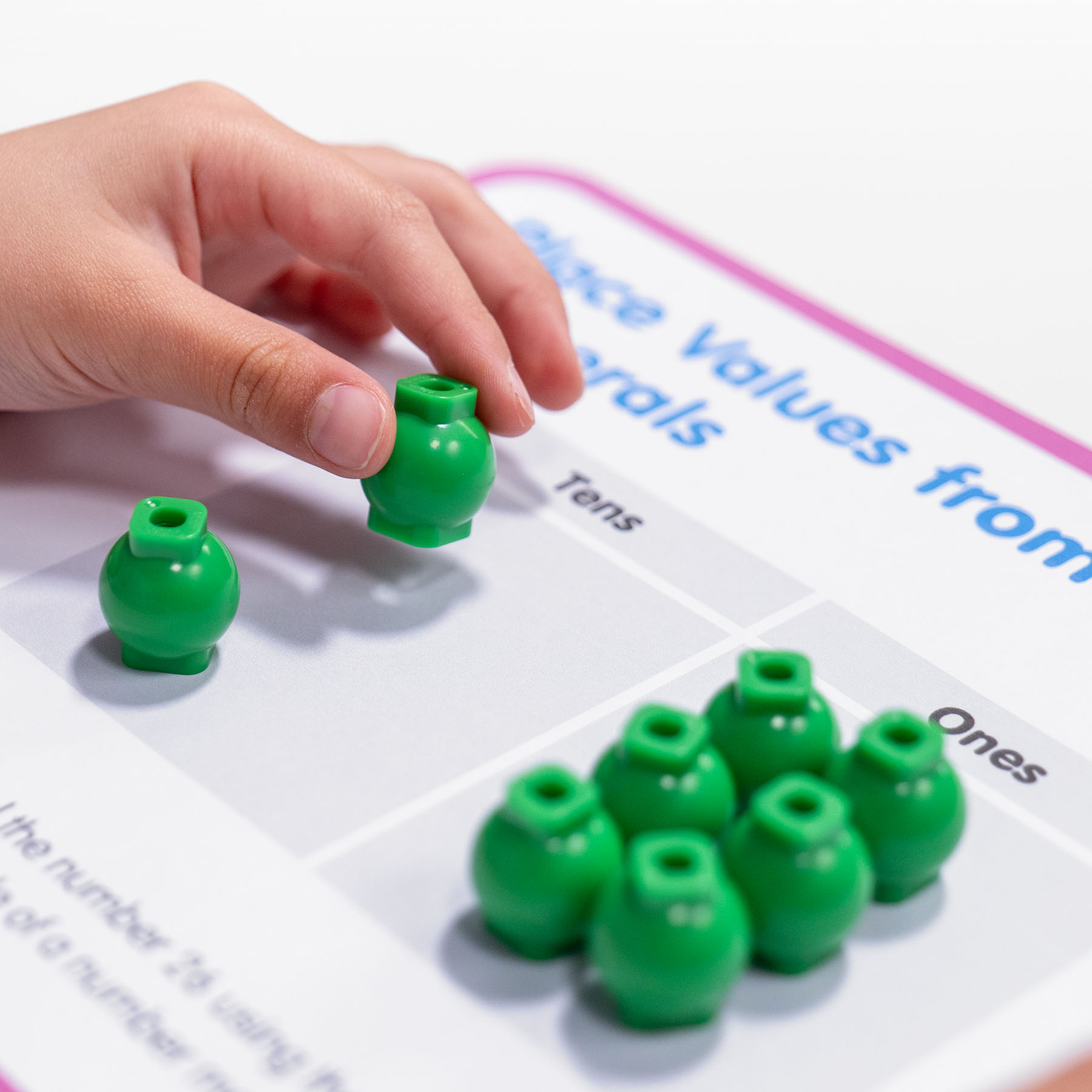Junior Learning Mathcubes - Place Values