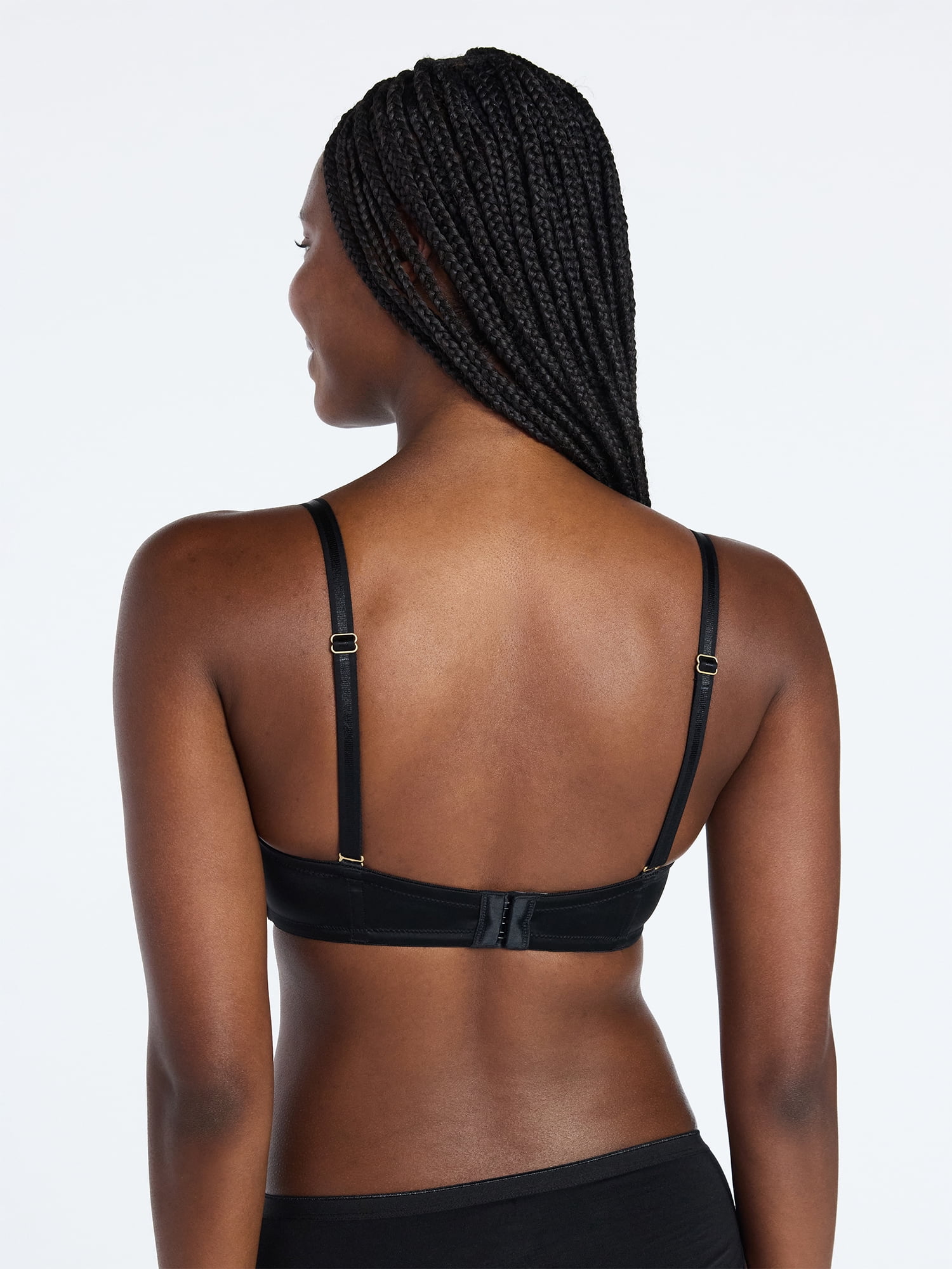 Joyspun Women's Shine Strapless Push-Up Bra, Sizes 34A-40DD