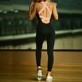 thumbnail image 4 of N' POLAR Women's Sports YOGA Workout Gym Fitness Female Jumpsuit - Pink (XL), 4 of 4