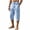 Light Blue, variant on cfhntfmh Mens Capri Pants Casual Lightweight Elastic Waist Cargos Drawstring Beach Yoga Pants with Pockets (Yellow,X-Large)