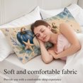 thumbnail image 3 of Thanksgiving Coastal Body Pillow Covers 20"x54", Fall Ocean Nautical Pumpkin Starfish Soft Brushed Microfiber Breathable Throw Pillow Covers, Decorative Pillowcase with Zipper for Sofa Couch Bedroom, 3 of 9