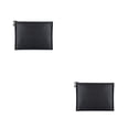 thumbnail image 4 of pitrice Document Bag with Zipper Office Container Waterproof Safe Storage Large Capacity Holder Cash Jewelry Card Envelope M 2Set, 4 of 6
