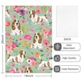 thumbnail image 2 of 2 Pcs Funny Kitchen Towels,Basset Hound and Pioneer Flower Microfiber Dish Towels,Kitchen Tea Towels,Kitchen Towel Set (18" X 26"), 2 of 7