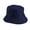 Navy, variant on Hats Unisex Double Side Wear Reversible Bucket Trendy Cotton Twill Canvas Sun Fishing Fashion Cap Hat