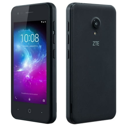 ZTE Blade L130 2019 Android 9.0 Go Edition 8 GB Factory Unlocked (Black)