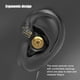 thumbnail image 5 of Methold Auriculares con cable para teléfono móvil KZ, auriculares desmontables intrauditivos de 3,5mm, auriculares ergonómicos MP3 HiFi con conector Cables de audio/vídeo Micrófono transparente, 5 of 6