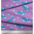 thumbnail image 2 of Soimoi Poly Georgette Fabric Fishing Hook,Fish & Whale Ocean Fabric Prints by Yard 42 Inch Wide, 2 of 3