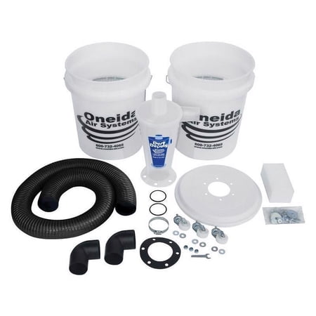 UPC: 0864527000000 | Oneida Air Systems Dust Deputy Deluxe 12 in. L X 12 in. W X 2 in. D Wet/Dry Vac Cyclone Separator Ki