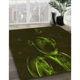 thumbnail image 3 of Ahgly Company Machine Washable Indoor Rectangle Transitional Night Black Area Rugs, 8' x 10', 3 of 7