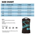 thumbnail image 5 of Balery Neon Sign For Books Men's Sleeveless Muscle Shirts Workout Tank Top, Moisture Wicking, Odor Protection-3X-Large, 5 of 8