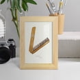 thumbnail image 5 of Gilded Toiletries IV - Framed Print w/glass - Natural Wood, 5 of 8