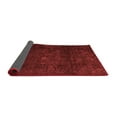 thumbnail image 2 of Ahgly Company Indoor Rectangle Abstract Red Modern Area Rugs, 2' x 5', 2 of 4
