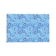 thumbnail image 4 of DouZhe Polyester Placemats Ensemble de 4, Motif Paisley Bleu Style Indien Résistant à la Chaleur Place Mats pour Table à Manger, 12 Pouces x 18 Pouces, 4 of 6