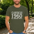 thumbnail image 3 of Jollimate Classic 1960 Shirt for Men, Vintage Birthday Tee, Graphic T-Shirt, Retro Gift for Dad, 3 of 6