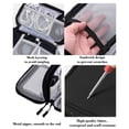 thumbnail image 4 of Dvruxg Sac de Rangement pour Accessoires Numériques - Organisateur d'Alimentation Multi-Couches - Étui de Protection pour Disque Dur - Support de Clé USB Portable, 4 of 5