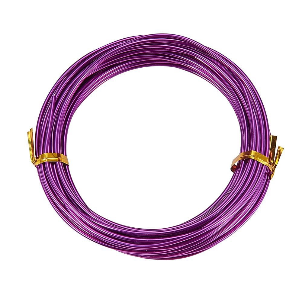 10 Colors 320 Feet Aluminum Wire 12 15 18 20 Gauge Bendable Metal Craft Wire Flexible Sculpting Beading Wire for DIY Wrapped Jewelry Manual Arts Making Rainbow Projects DIY Mixed Color