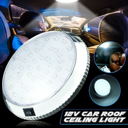 12V 46 LED Auto Car Vehicle Interior Indoor Roof Ceiling Dome Light Lamp, Universal Car