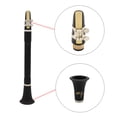 thumbnail image 3 of Labymos LADE Mini Bb B Flat Clarinet Clarionet with Cleaning Cloth Reeds Carrying Bag Woodwind Instrument for Beginners Practice, 3 of 7