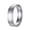Silver, variant on Roman Numeral Rings for Men Women Stainless Steel 6mm Number Band Vintage Couples Unisex Everyday Statement Personalized Gift Jewelry Silver Plated Size 6