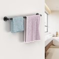 thumbnail image 3 of shiyou-Black Adjustable Single Towel Bar 11 to 23 Inch, Stainless Steel Hand Towel Bars Expandable Towel Racks, Wall Mounted Towel Racks with Screws for Bathroom Hand Towel Holder Hotel Style, 3 of 4