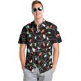 thumbnail image 3 of Men's Novelty Hawaiian Button Down Shirts, 3 of 4