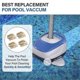 thumbnail image 3 of Axv014sp Pool Vacuum Pod Shoe Kit For Hayward Aquabug, Aqua Critter, Navigator Pool Cleaner Feet Vac, 3 of 5