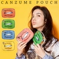 thumbnail image 3 of YIEMEEN Makeup Bag Toiletry Bag with Zipper Canned Sardines Shape Makeup Organizer Bag, 3 of 19