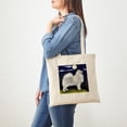 thumbnail image 3 of CafePress - Samoyed5 Copy Tote Bag - Unisex Canvas Tote Bag, Beige, 1-Piece, 3 of 6