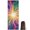 Colorful Tie Dye, variant on Orange Blue Tie Dye Mandala Pattern Hot Yoga Mat Towel Non Slip for Hot Yoga - Quick-Drying Yoga Mat Cover with 4 Corner Pockets with Travel Bag - Hot Yoga Towel Non Slip 70"x26"
