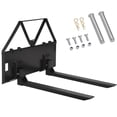 thumbnail image 2 of Yeshouse 46" Heavy Duty Tractor Pallet Forks, 2600lbs Capacity Skid Steer Quick Attach Forks with Trailer Hitch Ball, Loader Fork Attachment for Farming, Landscaping, Construction Use, 2 of 7