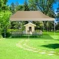 thumbnail image 4 of COBIZI 10x20 Pop up Canopy with 6 Removable Sidewalls,Outdoor Waterproof Canopy Tents for Partie Wedding,Instant Sun Protection Shelter with Upgrade Raised Roof and Carry Bag,Khaki, 4 of 15