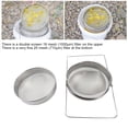 thumbnail image 5 of Honey Filter Stainless Steel Double Honey Sieve Strainer for Beekeeping Apiary Equipment - 1000μm/710μm, 5 of 9