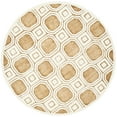 thumbnail image 4 of SAFAVIEH Precious Collection PRE153D Handmade Camel Rug, 4 of 9
