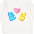 thumbnail image 3 of Inktastic Cute Gummy Bears and Heart Toddler Sweatshirt, 3 of 4
