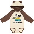 thumbnail image 3 of Inktastic Big Bro in Training with Bulldozer Boys Long Sleeve Baby Bodysuit, 3 of 5