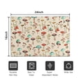 thumbnail image 5 of Red Mushroom Line Light Pattern Door Rugs,Washable Non Slip Door Mats Indoor,Decorative Door Mats,Entry Mat Indoor for Entrance,Bedroom,Kitchen,Bathroom,16"x24", 5 of 6