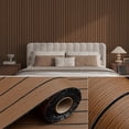 thumbnail image 2 of Self-Adhesive 3D Wall Panel, Grille Pattern Waterproof Wallpaper for TV Background, Thickened Peel and Stick Wall Covering to Refresh Living Room, Bedroom, and Rental Apartment Decor, 2 of 6