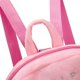 thumbnail image 4 of Mochila de flamencos para niños pequeños con juguete de peluche desmontable Bolsa de refrigerio para jardín de infantes Bolsa de peluche para niños en edad preescolar (rosa), 4 of 4