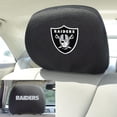 thumbnail image 2 of FANMATS 12510 Head Rest Cover NFL (Oakland Raiders), 2 of 4
