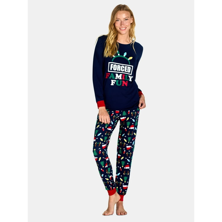 Christmas pajamas women walmart sale