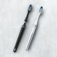 thumbnail image 3 of Oral-B Toothbrush, Clic Manual Toothbrush with Magnetic Holder, Medium Bristles, Matte Black, 1 Count, 3 of 9