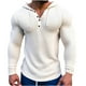 thumbnail image 1 of Blusa de manga larga con capucha, sudadera con capucha, bolsillo, color liso, medio corte, media cremallera, para hombre, manga larga, sin capucha, ropa informal, chaquetas, blusa para hombre, 1 of 5