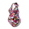 thumbnail image 1 of dmqupv Maillot de Bain de Maternité Femmes Maternité Col en V Floral Maillot de Bain Bain Plage Maillot de Bain Ensembles Maternité Grossesse Bikini Maillot de Bain Rouge, Taille pour S, 1 of 6