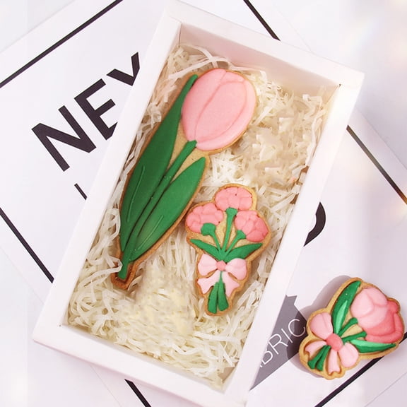 Kitchen Mother's Day Flower Diy Three-dimensional Icing Household Baking Fondant Maker on Clearance